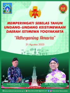 PERINGATAN SEBELAS TAHUN KEISTIMEWAAN YOGYAKARTA