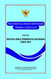 Peraturan Kalurahan Banyuraden tentang Rencana Kerja Pemerintah (RKP) Kalurahan Tahun 2024