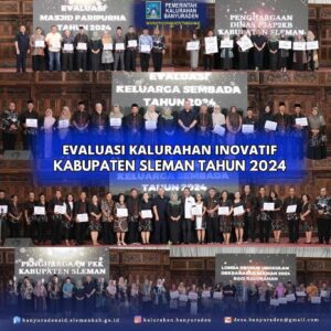 Pemkal Banyuraden Patut Bangga atas Capaian Prestasi Beberapa Bidang di Evaluasi Kalinov 2024