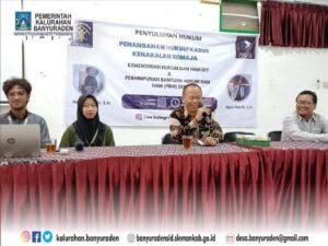 Tim Kadarkum Kalurahan Banyuraden Adakan Penyuluhan Hukum Kenakalan Remaja