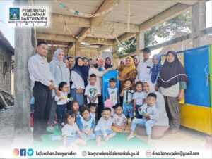 Pemerintah Kalurahan Banyuraden Fasilitasi Bantuan APE Baru bagi PAUD Anggrek Sukunan