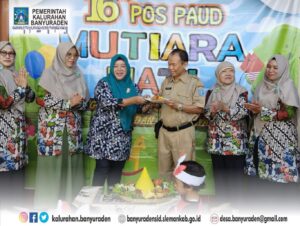 Pentas Seni dan Potong Tumpeng Semarakkan Dwi Windu Pos PAUD Mutiara Hati