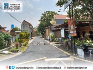 Jalan Lingkungan Dusun Somodaran Selesai Dilakukan Pengaspalan
