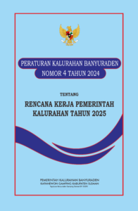 Peraturan Kalurahan Banyuraden tentang Rencana Kerja Pemerintah (RKP) Kalurahan Tahun 2025
