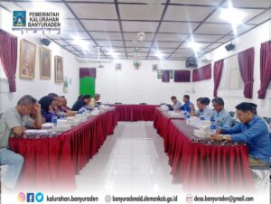DIPENGHUJUNG TAHUN, ANGGARAN PENDAPATAN DAN BELANJA KALURAHAN TAHUN 2025 DISEPAKATI