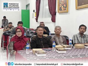 BRAINSTORMING RENCANA PEMBENTUKAN MAKAM KALURAHAN BANYURADEN