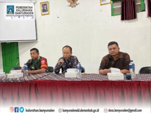 RAPAT KOORDINASI KERJA PEMERINTAH KALURAHAN BANYURADEN
