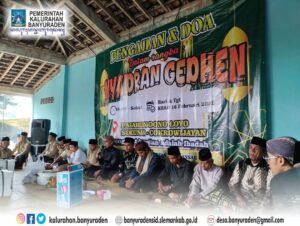 JELANG BULAN RAMADHAN, WARGA PADUKUHAN SUKUNAN SELENGGARAKAN TRADISI NYADRAN GEDHEN