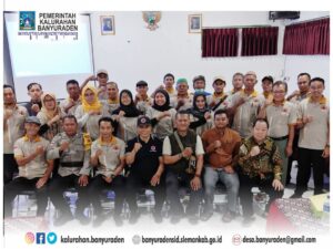 RELAWAN BANYURADEN DAPATKAN PELATIHAN KEBENCANAAN