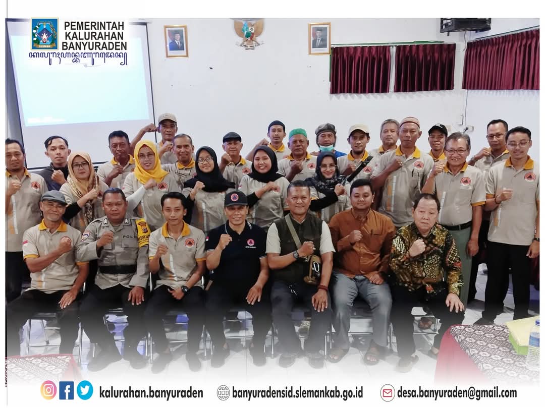 RELAWAN BANYURADEN DAPATKAN PELATIHAN KEBENCANAAN
