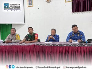 KOORDINASI KERJA, LURAH TEKANKAN KESIAPAN AGENDA RAMADHAN DAN JELANG IDUL FITRI