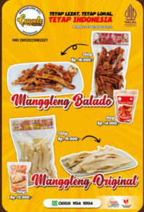 Manggleng Produksi Luvelo Snack Kalurahan Banyuraden