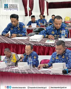 RAPAT KOORDINASI KERJA, LURAH APRESIASI CAPAIAN KINERJA PAMONG