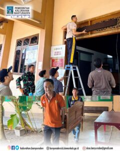 GIAT JUM’AT BERSIH, JAJARAN PEMERINTAHAN KALURAHAN LAKUKAN PINDAHAN KANTOR KE GEDUNG TRANSIT