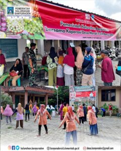 KOPERASI DESA MERAH PUTIH BAYURADEN SELENGGARAKAN BAZAR BAHAN PANGAN MURAH DESA