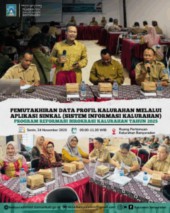 WUJUDKAN DIGITALISASI PEMERINTAH KALURAHAN MELALUI PENGUATAN APLIKASI SINKAL