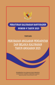 Peraturan Kalurahan Banyuraden tentang Perubahan APBKal Tahun Anggaran 2025