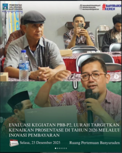 EVALUASI KEGIATAN PBB-2 LURAH TARGETKAN KENAIKAN PROSENTASE DI TAHUN 2026 MELALUI INOVASI PEMBAYARAN