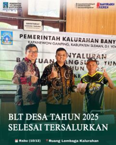 BLT DESA TAHUN 2025 SELESAI TERSALURKAN