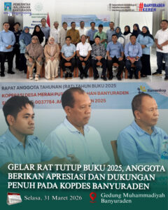 GELAR RAT TUTUP BUKU 2025, ANGGOTA BERIKAN APRESIASI DAN DUKUNGAN PENUH PADA KOPDES BANYURADEN