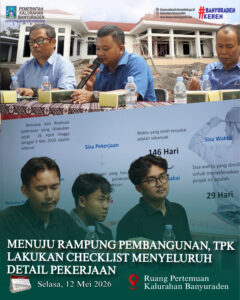 MENUJU RAMPUNG PEMBANGUNAN, TPK LAKUKAN CHECKLIST MENYELURUH DETAIL PEKERJAAN