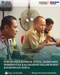 FOKUS PADA DAMPAK NYATA, KOMITMEN PEMERINTAH KALURAHAN DALAM RAPAT KOORDINASI KERJA
