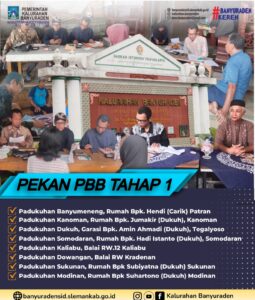 PEKAN PBB TAHAP 1
