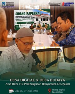DESA DIGITAL & DESA BUDAYA, ARAH BARU VISI PEMBANGUNAN BANYURADEN DISEPAKATI