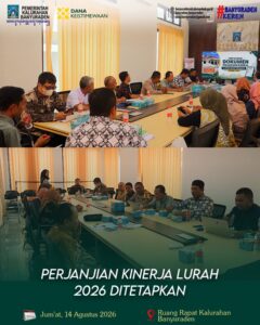 PERJANJIAN KINERJA LURAH 2026 DITETAPKAN