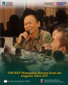 TIM RKP MATANGKAN RENCANA KERJA DAN ANGGARAN TAHUN 2027