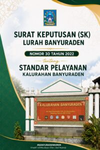 Standar Pelayanan Kalurahan Banyuraden