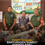 ESTAFET PENGABDIAN, BANYURADEN SAMBUT BABINSA BARU